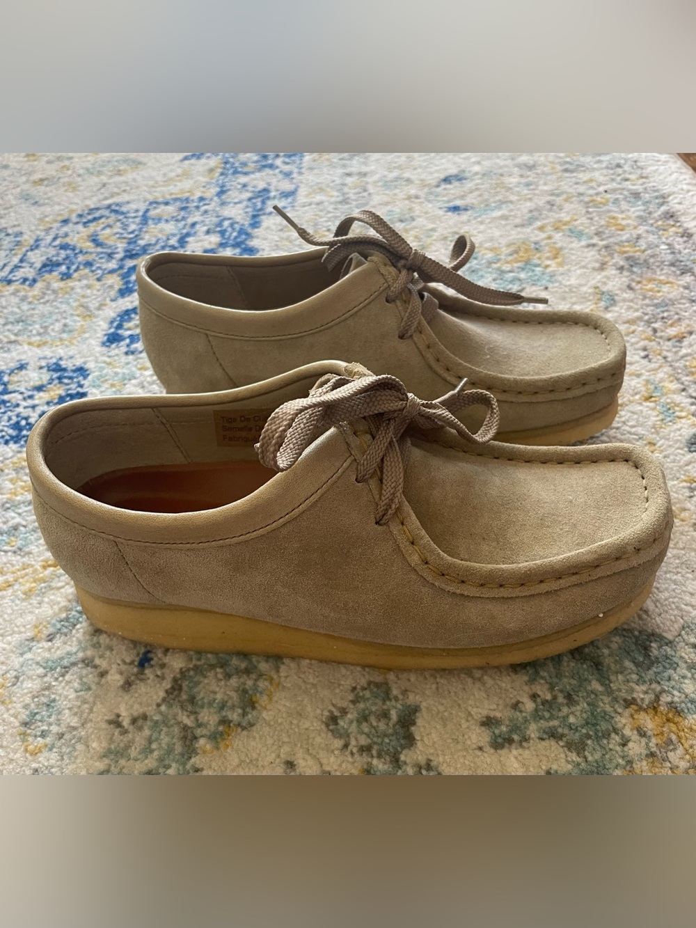 Clarks Men’s Suede Chukka Wallabee Boots in Taupe - New